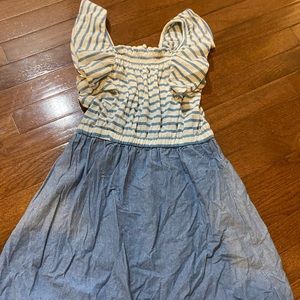 Chambray summer dress